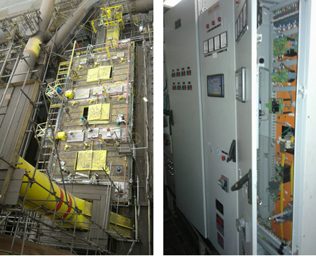 Fornecimento de um Precipitador Eletrostático novo para os Altos Fornos 1 e 2 da planta da USIMINAS, localizada em Ipatinga / MG.